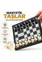 Mini Magnetic Chess Set 18cm Foldable Portable Travel School Set - 2