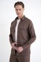 Comfort Fit 100% Linen Mink Shirt Jacket with Side Pockets g 1602 - 3