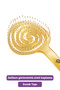 Beauty Pro Jelly Brush Hairbrush - 3D Flexible, Hair Detangling and Combing - 4