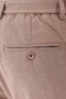Comfort Fit Belden Fabric Belted Cotton Beige Jogger Pants P 1154 - 4