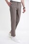 Comfort Fit Comfortable Fit Side Pocket Elastic Waist 97% Cotton Khaki Trousers P 1214 - 4