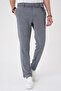 Comfort Fit Belden Fabric Belted Cotton Dark Gray Jogger Pants P 1154