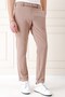 Comfort Fit Belden Fabric Belted Cotton Beige Jogger Pants P 1154 - 3