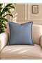 Patterned Blue Throw Pillow Cover 1 Piece - 2