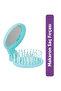 Beauty Makaron Hair Brush - 3D Flexible, Mirrored, Bag Size - Compact Detangler