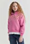 Girl's Paris Written Sweat Top