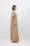 Linen Look Wide Cut Jumpsuit |   44-50 |   25235 - 4