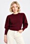 Crew Neck Ribbed Modern Cut Casual Knitwear Sweater - 3