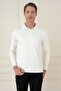 Men's Ts 893 Slim Fit Ecru Sports T-Shirt - 3