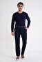 Men's Ts 892 Slim Fit Navy Blue Sports T-Shirt - 2