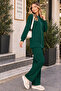 Zippered Double Set - Emerald Green 3344 - 3