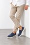 Kai Men's Suede Leather Loafer - Blue - 4