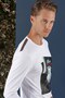 Ts 863 White Sports T-Shirt - 7