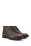 Men's Brown Float Zippered Genuine Leather Classic Boots - 3