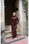 Strick Set with Scarf Skirt - 2