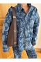 Leather Tote Shoulder Bag with Adjustable Lock Strap and Puppy - 3