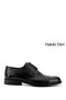 Men's Black Laced Leather Sole Genuine Leather Classic Shoes