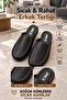 Men's Closed-Front Winter Slippers Daily Indoor Slippers Dowry Bohça