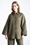 Women's Premium Gabardine Suit with Trousers - Khaki - 5