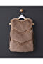 Girl's Cute Fur and Leather Vest Autumn Spring - 8