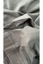 38015 Large Size Button Detailed Combed Cotton Tunic - Khaki - 2