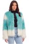 Soft Textured Fur Coat