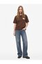 Short Sleeve Crew Neck Cotton Back Printed Oversize T-Shirt