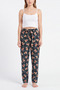 Women's 3-Piece Pajama Bottoms Set |   Teddy Bear Patterned Plaid Comfortable Fit Elastic Home Wear Bottoms - 2