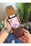 Viral Genuine Leather Convenient Tan Unisex Wallet with Plenty of Card Holders