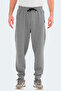 Navdeep in Men's Dark Gray Sweatpants with Pockets - 2