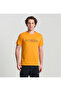 9110861816Cs0414 Orange O-Neck Regular Printed Men's T-Shirt