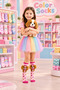 💓   1 Pair of Plush Eared Dog Patterned Girls' Socks (Without Heel) - 2