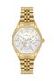 Srl1142.130 White & Gold Steel Band Women's Wristwatch