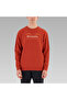 Cs0329 csc m nature and back crew sweatshirt brick red