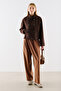 Premium Kisa Kruvaze Jacket Acikahve - 6