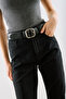 Metal Zimbali Buckle Belt Black - 2