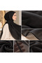 Crepe Chiffon Shawl Black – for Light, Comfortable, Stylish Daily and Special Occasion Combinations - 6