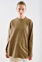 Wide Sleeve Oversize Tshirt Camel - 3