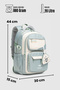 Relaxi̇on 2466 Unisex Primary and Secondary School Backpack Green - 8