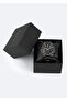 Men's Black Gift Boxed Metal Cord Wristwatch B009040 - 4