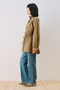 Dina Pile Detail Jacket Khaki - 5