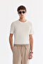 Men's Beige Elastic Waist Breathable Modal Blend Soft Touch Relaxed Fit Jogger Pants A61Y3031 - 2