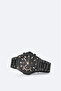 Men's Black Gift Boxed Metal Cord Wristwatch B009040 - 2