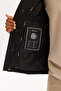 Men's Black Removable Hooded Fur Jacket 100% Goose down Water Repellent Windproof -10 Degree Resistant - 7
