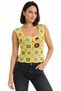Hand Knitted Colorful Motif Strappy Women's Blouse Bady Sweater New Season Top Clothing
