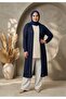 Plus Size Soft Simple Cardigan Comfortable Cut Long Cardigan Mother's Cardigan