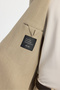 Men's Beige Mono Collar Bi-Stretch Blazer Comfort Slim Fit Jacket A42Y4011 - 5