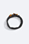 Men's Brown 100% Leather Tiger's Eye and Onyx Bracelet A51Y9617 - 3