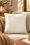 Plush (RABBIT) Rabbit Cushion Cover Ecru - 5