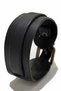 Handmade Single Strap Black Men's Leather Bracelet - 7